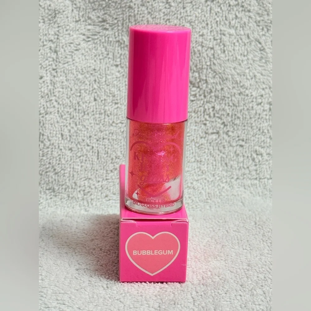 Too Faced Bubblegum Kissing Jelly Lip Oil/Gloss - NIB